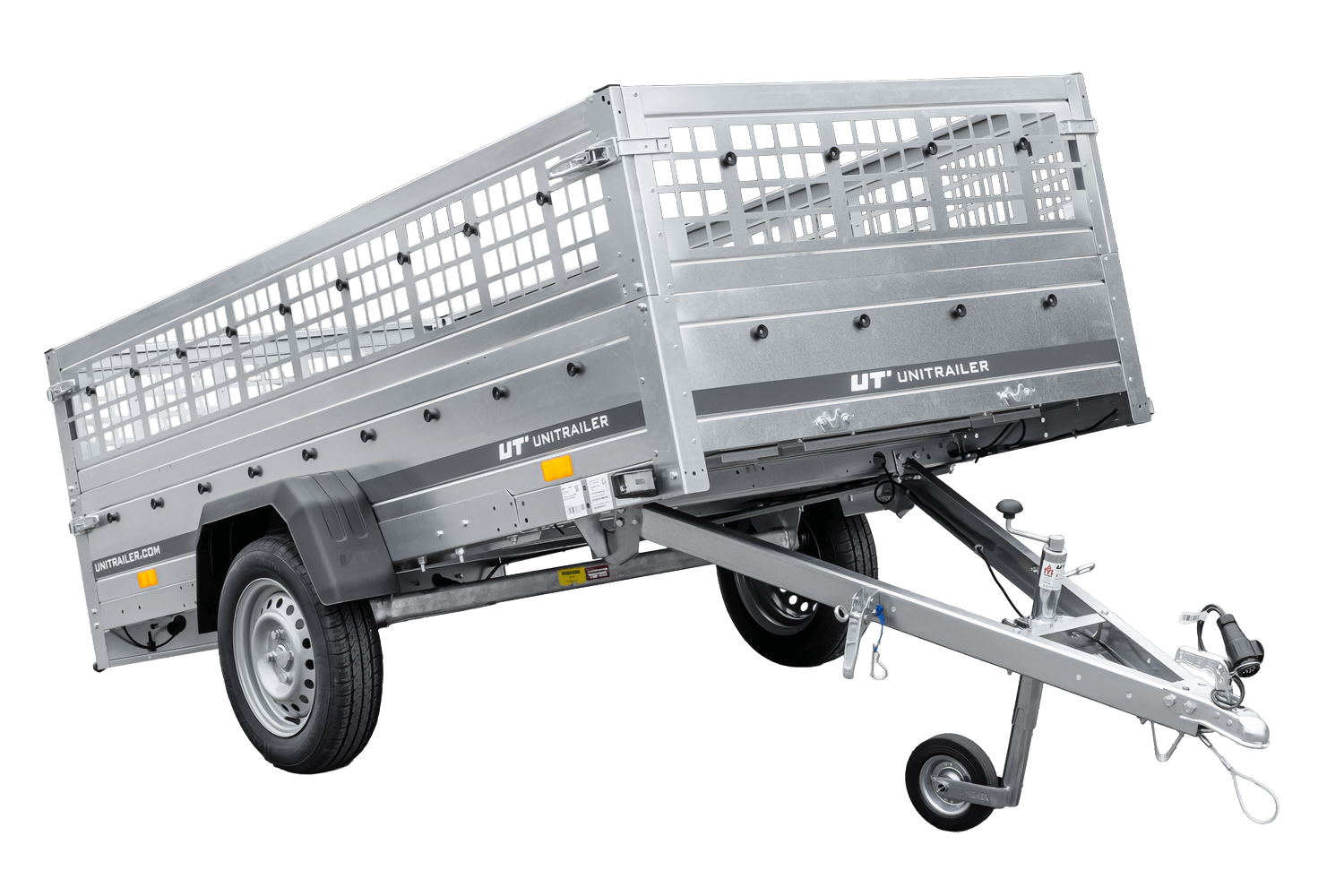 Remorque basculante UNITRAILER Garden Trailer 264 KIPP 2641 x 1256 mm PTAC 750 kg Remorque basculante UNITRAILER Garden Trailer 264 KIPP 2641 x 1256 mm PTAC 750 kg
