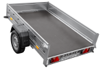 Remorque à un essieu sur ressorts 200×125 UNITRAILER GARDEN 201/R KIPP PTAC 750 kg