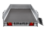 Remorque à un essieu sur ressorts 200×125 UNITRAILER GARDEN 201/R KIPP PTAC 750 kg