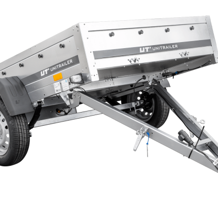 Remorque à un essieu sur ressorts 200×125 UNITRAILER GARDEN 201/R KIPP PTAC 750 kg