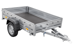 Remorque à un essieu sur ressorts 200×125 UNITRAILER GARDEN 201/R KIPP PTAC 750 kg