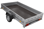 Remorque à un essieu 264×150 UNITRAILER GARDEN 265/R KIPP suspension à ressorts PTAC 750 kg