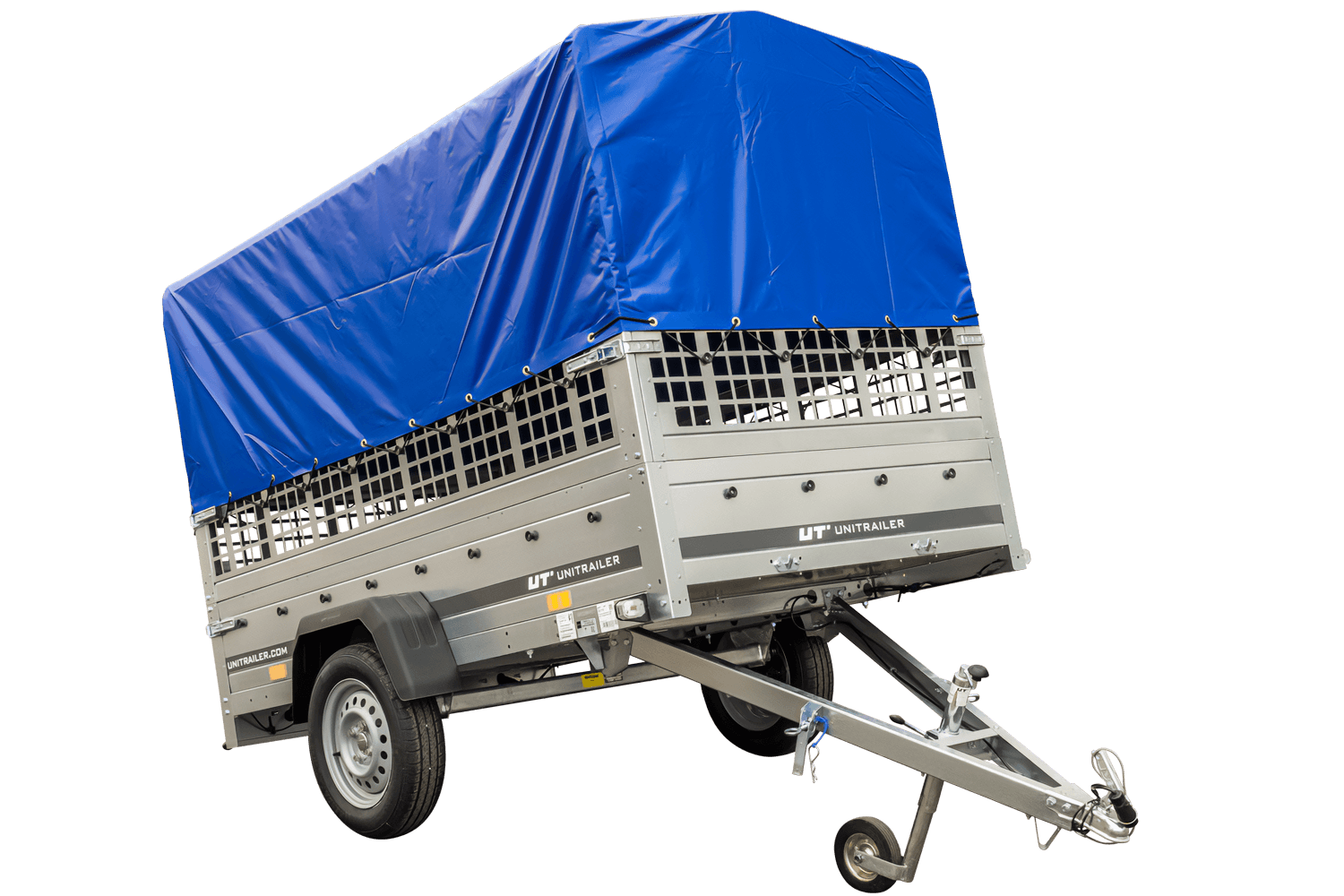 Gebrauchter Kippkipper UNITRAILER Garden Trailer 230 Kipp 2304 x 1256 mm zulässiges Gesamtgewicht 750 kg