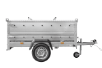 Remorque légère 200×125 UNITRAILER GARDEN 201 KIPP côtés BIS capot aluminium PTAC 750 kg