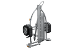 Remorque moto UNITRAILER RIDER 1 2256×1110 mm, PTAC 350–450 kg, rail acier, non freinée