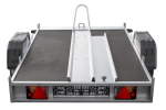 Remorque moto UNITRAILER MOTO 1/R à ressorts, PTAC 750 kg, 2200×1303 mm