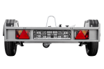 Remorque moto UNITRAILER MOTO 1/R à ressorts, PTAC 750 kg, 2200×1303 mm