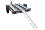 Remorque moto basculante UNITRAILER Moto 3 – PTAC 750 kg – 3 rails – 220 x 155,2 cm