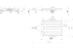 Remorque moto basculante UNITRAILER Moto 3 – PTAC 750 kg – 3 rails – 220 x 155,2 cm
