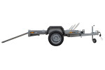 Remorque moto basculante UNITRAILER Moto 3 – PTAC 750 kg – 3 rails – 220 x 155,2 cm