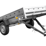 Remorque basculante 1 essieu UNITRAILER Garden Trailer 230 Kipp 230×125 cm 750 kg