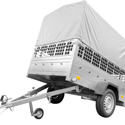 Remorque permis B basculante UNITRAILER Garden Trailer 201 Kipp 2006 x 1256 mm PTAC 750 kg