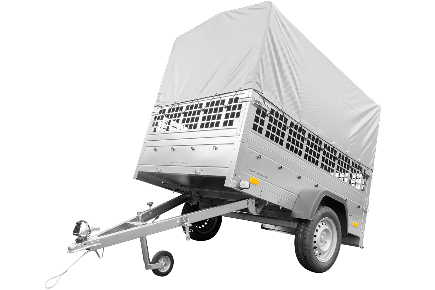 Kippanhänger UNITRAILER Garden Trailer 201 Kipp 2006 x 1256 mm zulässiges Gesamtgewicht 750 kg