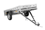 UNITRAILER Garden Trailer 264 KIPP 264×125 cm basculante avec ridelles BIS et couvercle aluminium