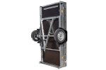 Remorque UNITRAILER GARDEN 264/R KIPP 264×125 suspension à ressorts PTAC 750 kg