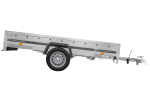 Remorque UNITRAILER GARDEN 264/R KIPP 264×125 suspension à ressorts PTAC 750 kg