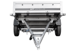 Remorque UNITRAILER GARDEN 264/R KIPP 264×125 suspension à ressorts PTAC 750 kg