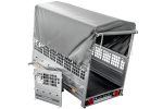 Remorque tôle basculante UNITRAILER Garden Trailer 200 Kipp 2006 x 1063 mm PTAC 750 kg