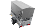 Remorque tôle basculante UNITRAILER Garden Trailer 200 Kipp 2006 x 1063 mm PTAC 750 kg
