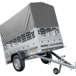 Remorque tôle basculante UNITRAILER Garden Trailer 200 Kipp 2006 x 1063 mm PTAC 750 kg