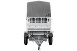 Remorque tôle basculante UNITRAILER Garden Trailer 200 Kipp 2006 x 1063 mm PTAC 750 kg