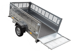 Remorque voiture basculante UNITRAILER Garden Trailer 230 Kipp 2304 x 1256 mm PTAC 750 kg