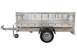 Remorque voiture basculante UNITRAILER Garden Trailer 230 Kipp 2304 x 1256 mm PTAC 750 kg