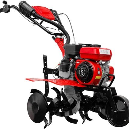 Motobineuse 7 CV essence 190 cc 2+1 vitesses largeur de travail 75 cm