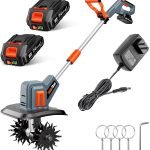Motoculteur électrique sur batterie métal noir