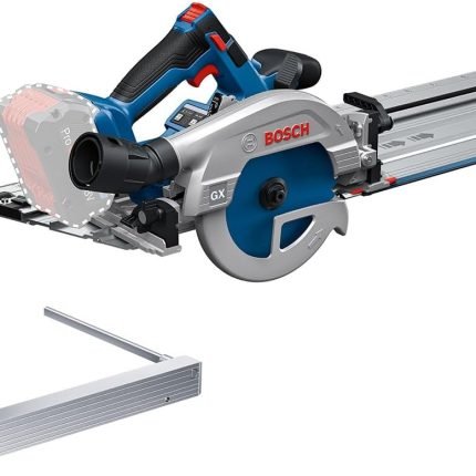 Scie circulaire sans fil 18 V 57 mm avec butée longitudinale et rail de guidage 440 mm