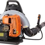 Souffleur de feuilles thermique sac à dos 65 cc 2 temps 3,6 HP