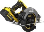 Scie circulaire sans fil 18V 190 mm avec 2 batteries 4 Ah et chargeur