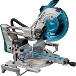 Scie à onglets radiale filaire 1800 W Ø305 mm avec biseautage