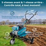 Motoculteur thermique Könner & Söhnen KS 7HP-950A 212 cm3 7 CV