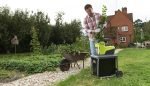 Broyeur de végétaux électrique 3000 W 45 mm