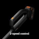Souffleur de feuilles sans fil 20 V avec batterie et chargeur 410 CFM