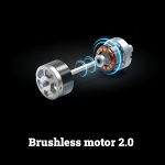 Souffleur de feuilles sans fil 20 V avec batterie et chargeur 410 CFM