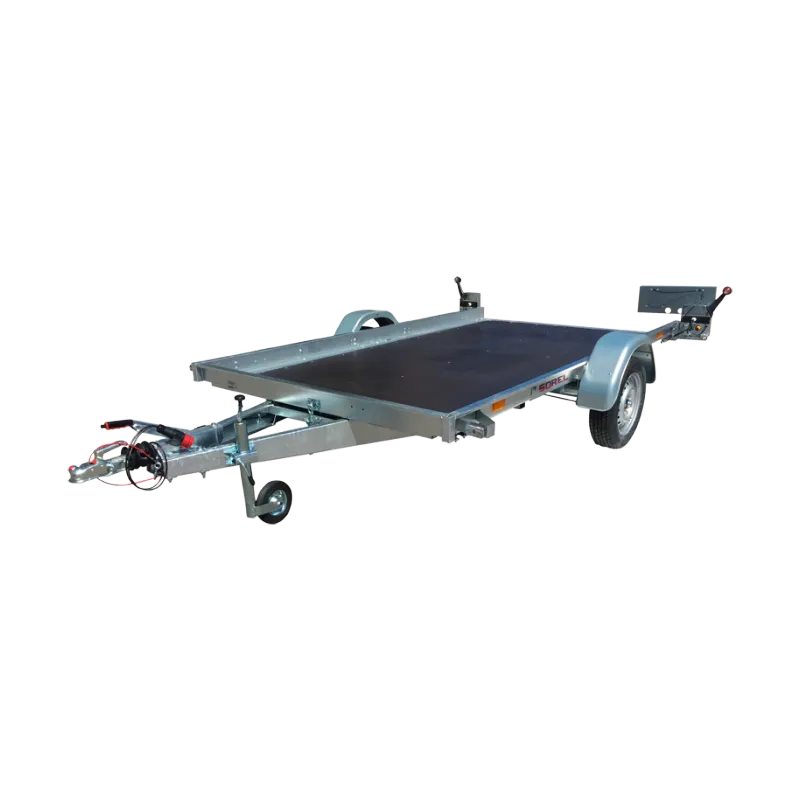 Remorque plateau SOREL PJ306F113NUE PTAC 1300 kg 306×166 cm Remorque plateau SOREL PJ306F113NUE PTAC 1300 kg 306×166 cm