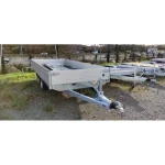 Remorque plateau SARIS PL27615015001 PTAC 1500 kg 276×150 cm freinée