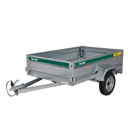 Remorque bagagère BJ2.11 500 kg 211x136x48 cm
