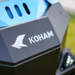 Tondeuse télécommandée électrique à chenilles KOHAM KH-LM8023B pour pente jusqu’à 45°