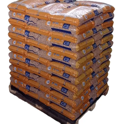 Granulés de bois résineux 975 kg diamètre 6 mm