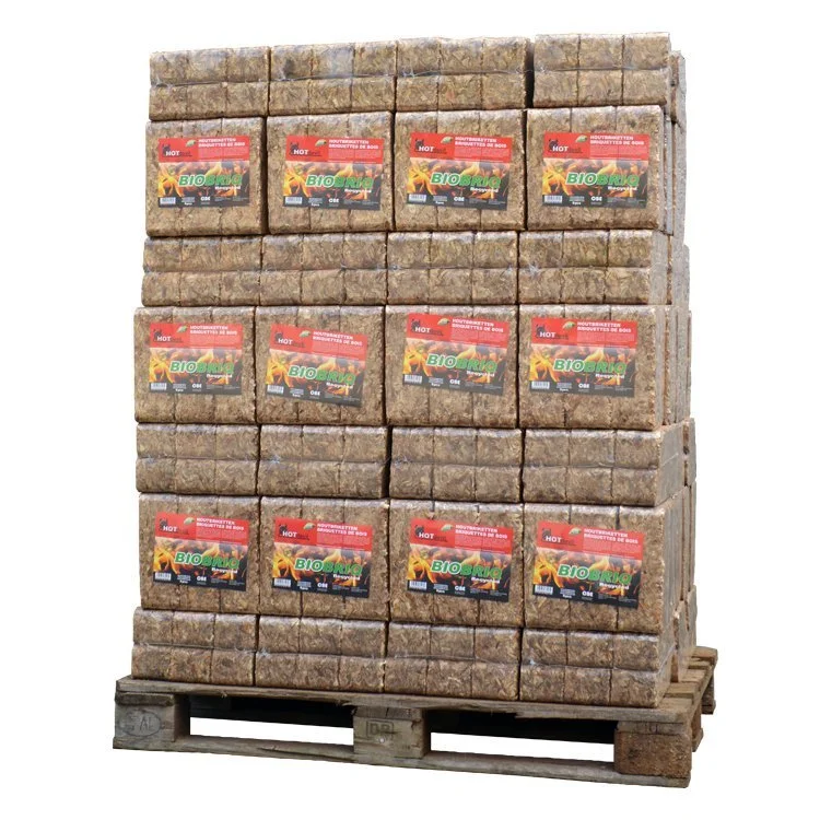 Bûches densifiées BioBriq MegaRuf 972 kg