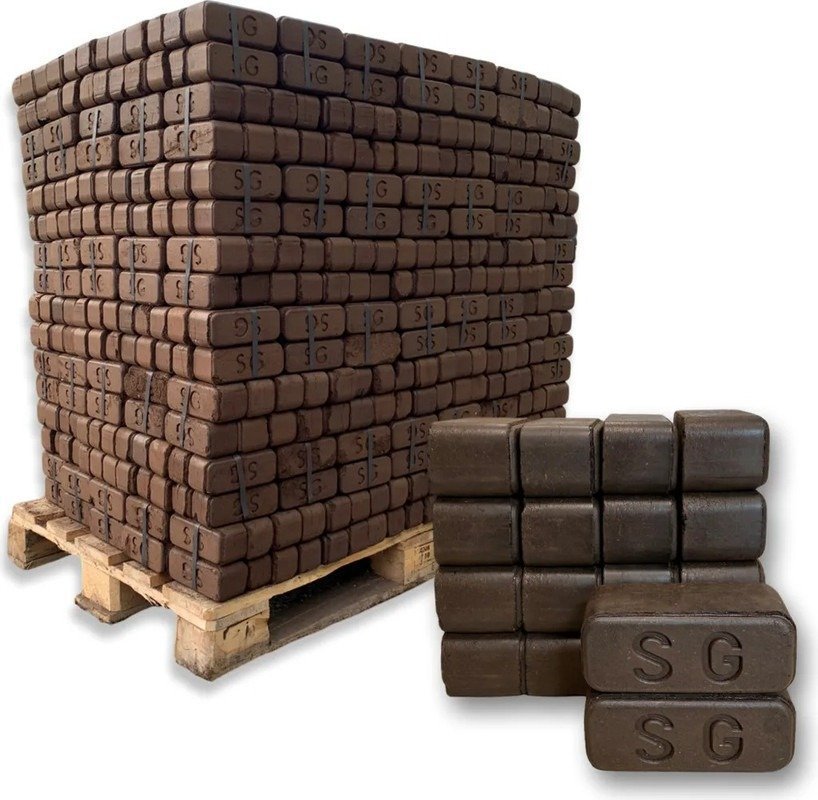 Briquettes de tourbe Feuerpracht 960 kg