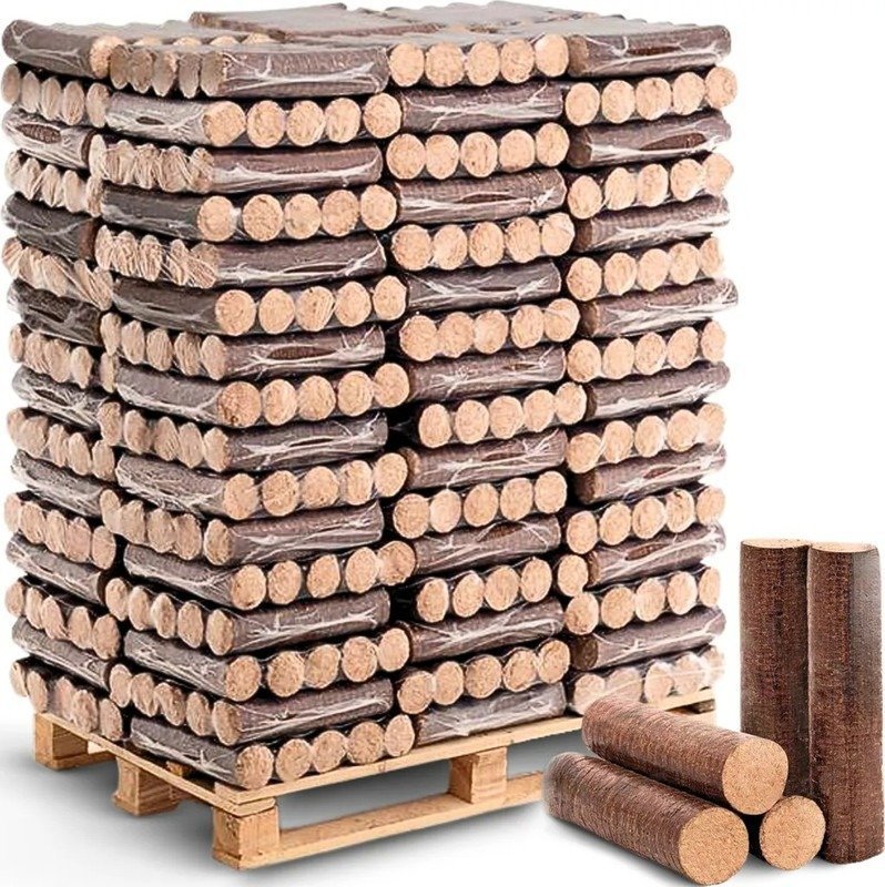 Bûches densifiées holz4home® chêne et hêtre 960 kg